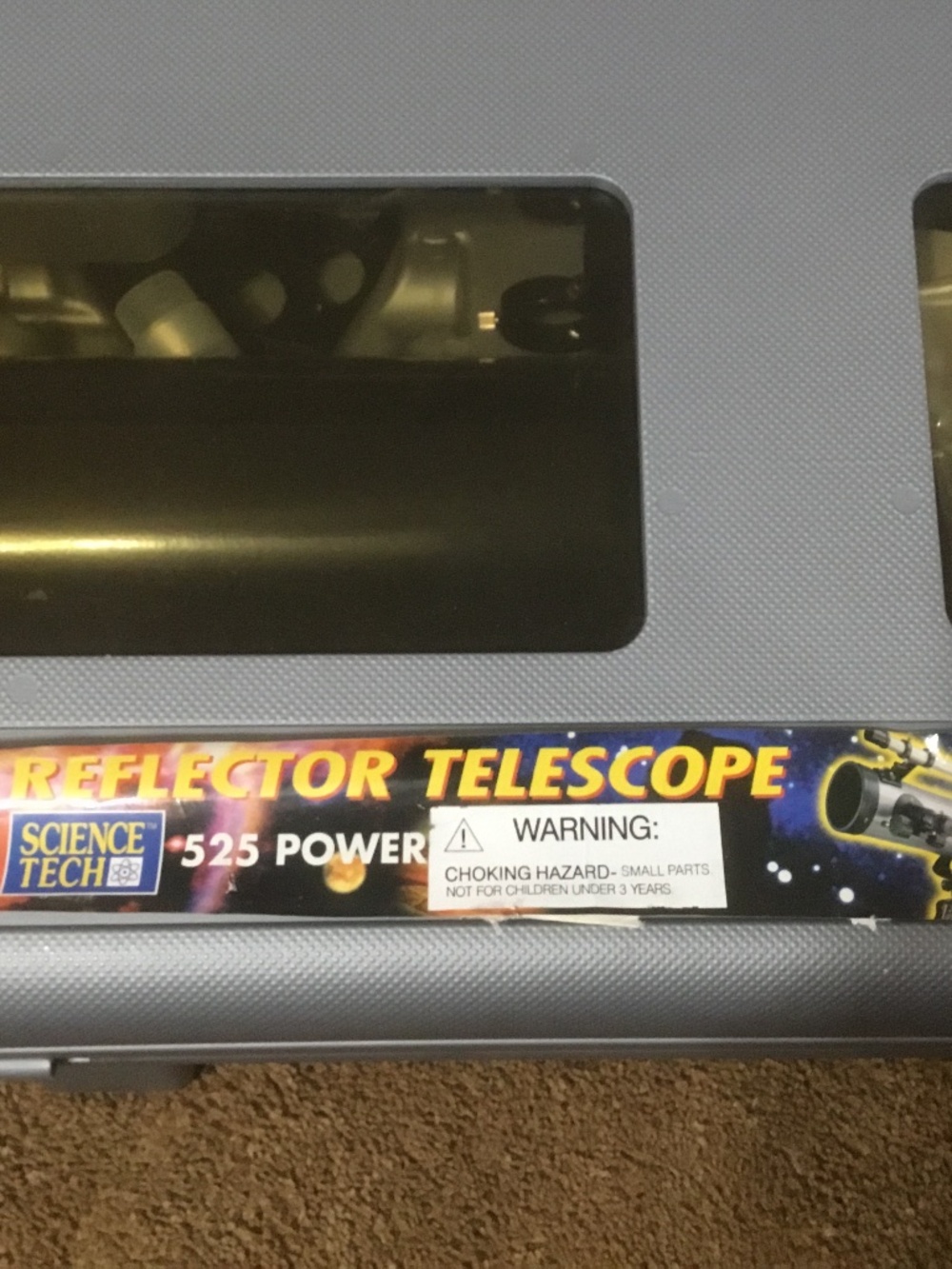 Reflector Telescope 525 Power Ages 10 & Up (Science Tech)